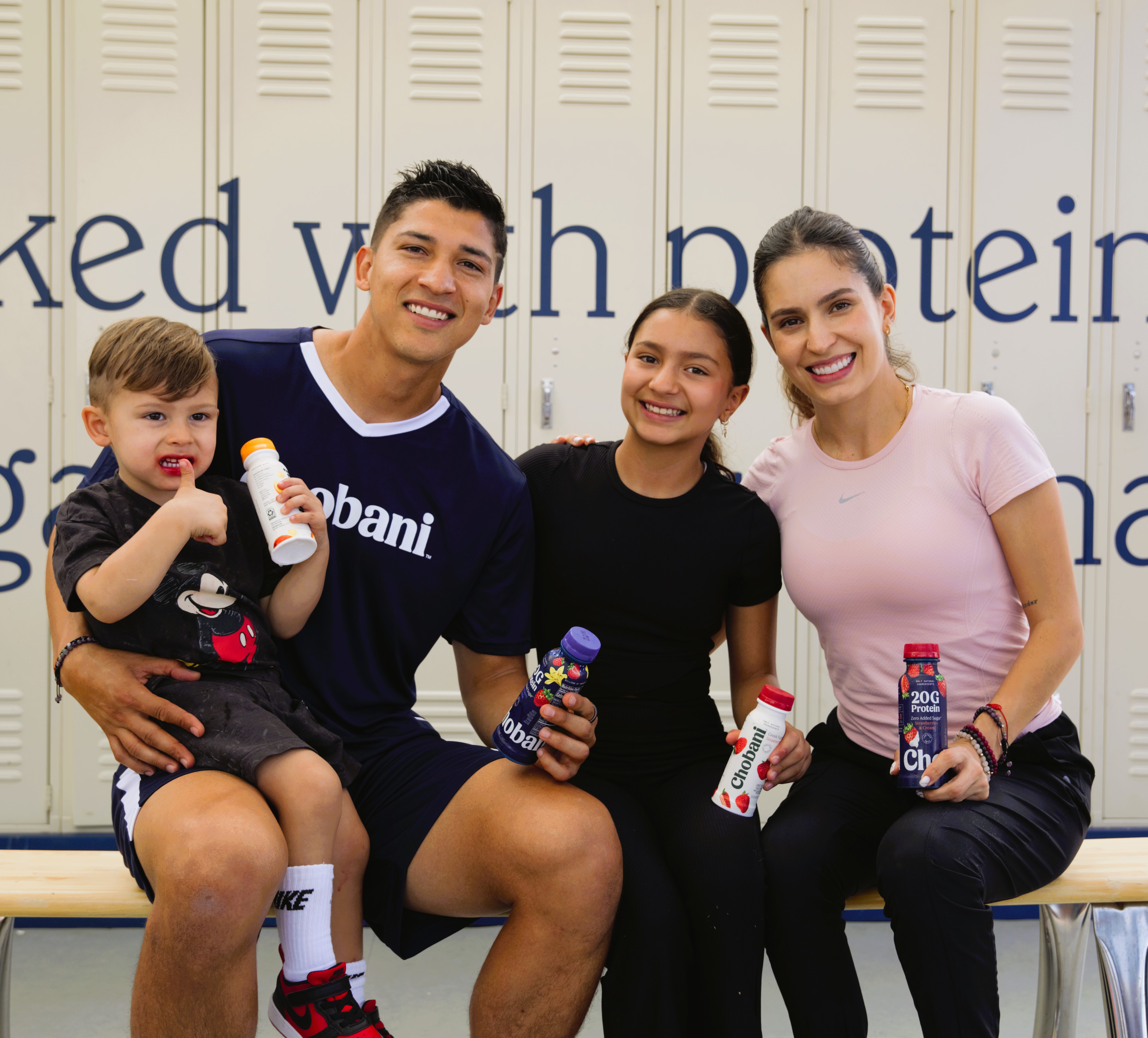 Angel Zaldivar family portrait for Chobani.